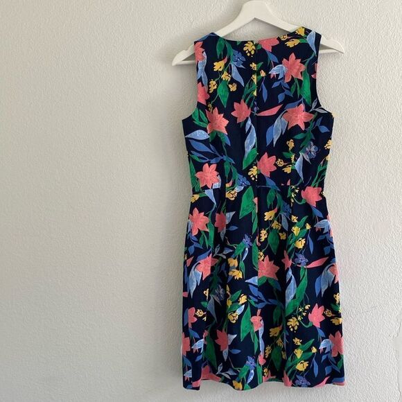 J Crew Floral Print Midi Dress - Picture 4 of 9